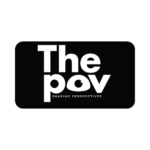 The pov shaping perspectives logo